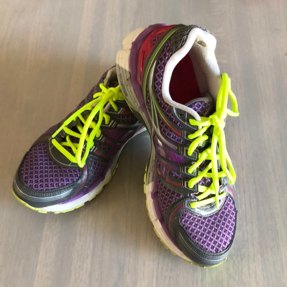 Woman’s ASICS running shoe